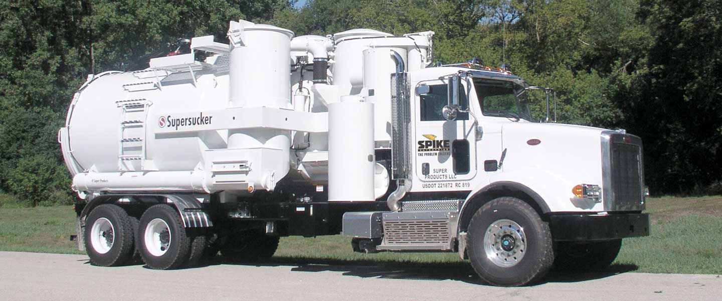 Image of vacuum truck services by Spike Enterprise