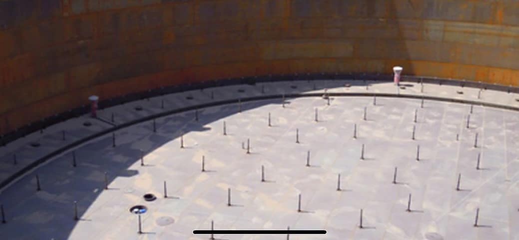 Roof Seals for oil storage tanks by Spike Enterprise